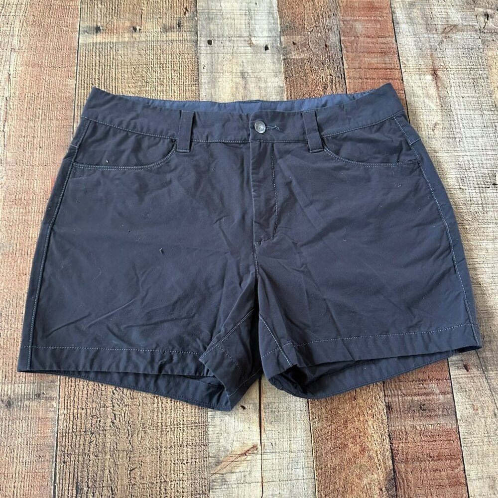 Rab Women's Capstone Lightweight Hiking Athletic Shorts in Gray 4" -M